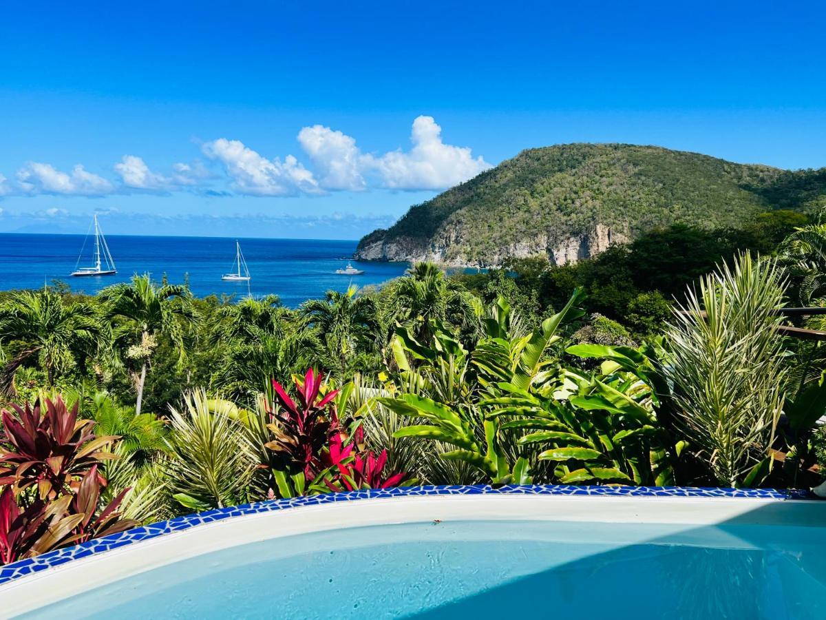 Vue Mer/3Beds/Piscine/Wifi/900 Metres De La Plage Deshaies Luaran gambar