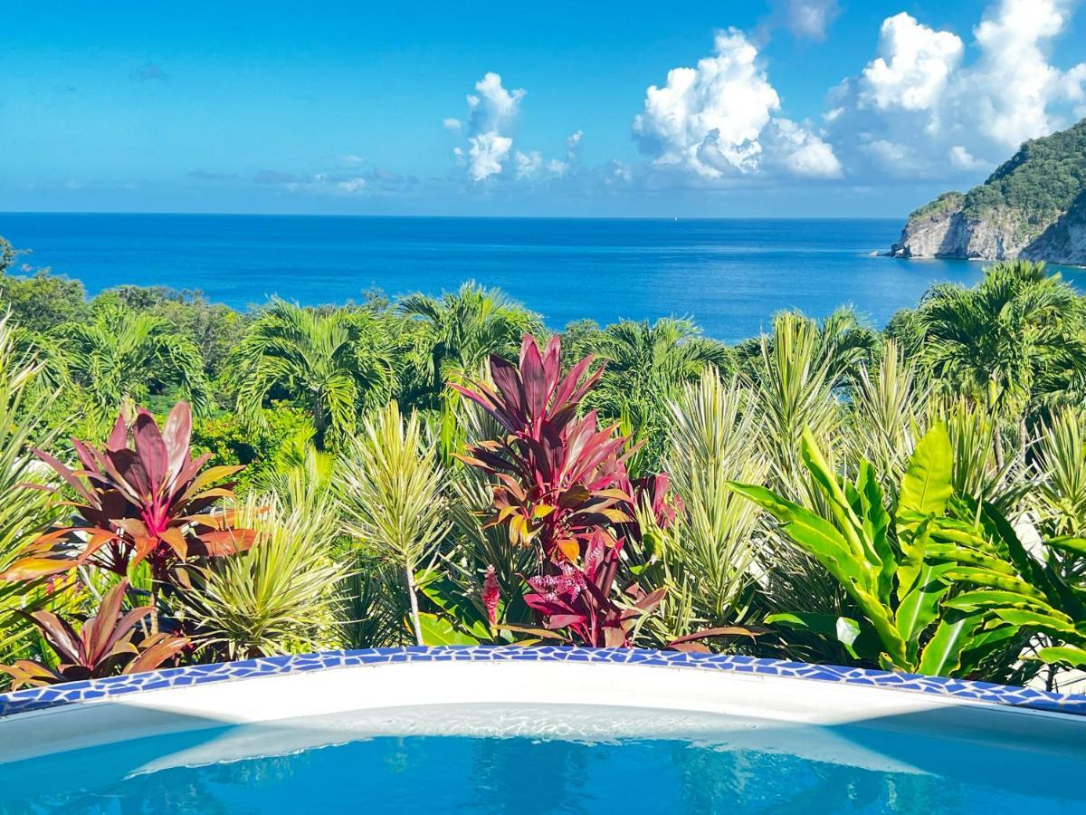Vue Mer/3Beds/Piscine/Wifi/900 Metres De La Plage Deshaies Luaran gambar