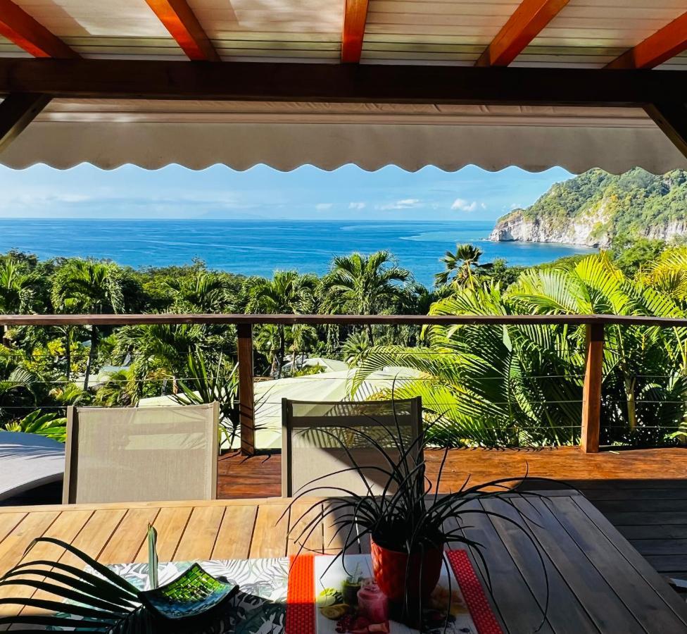 Vue Mer/3Beds/Piscine/Wifi/900 Metres De La Plage Deshaies Luaran gambar