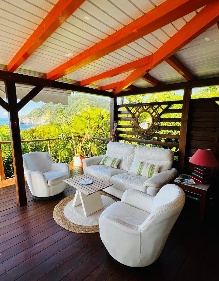 Vue Mer/3Beds/Piscine/Wifi/900 Metres De La Plage Deshaies Luaran gambar