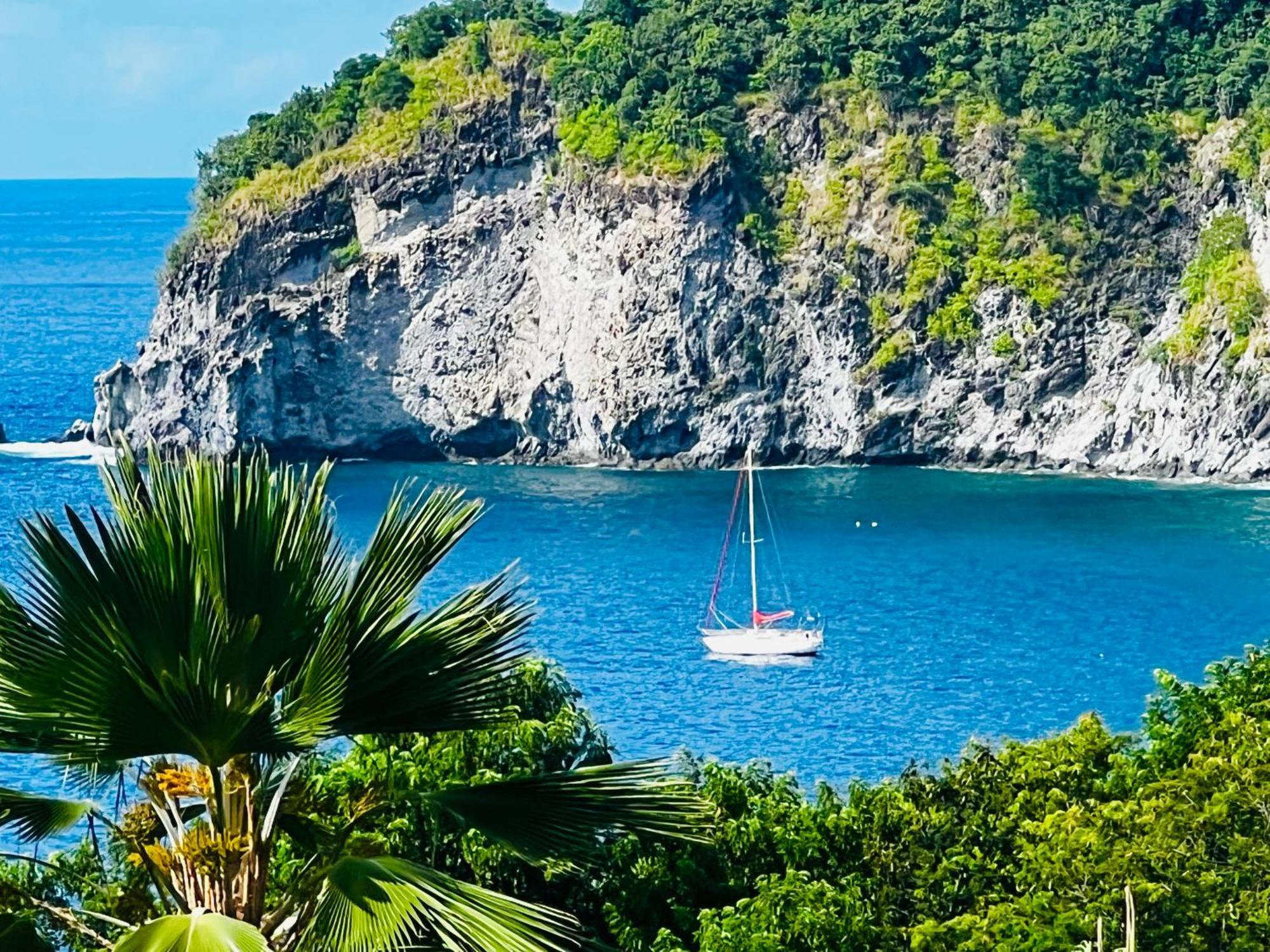 Vue Mer/3Beds/Piscine/Wifi/900 Metres De La Plage Deshaies Luaran gambar